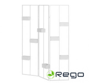 4Living siena ar puķu podiem 160cm balta