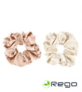 Mineas matu gumiju komplekts 2gab satīna