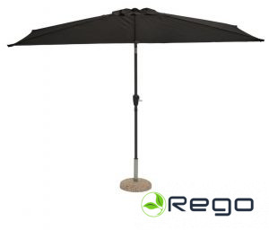 4Living dārza saulessargs 2x3m melns