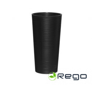 4Living puķu pods Dluto 30x30x57cm melns