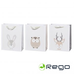 Kapel dāvanu maisiņs bērnu 26x32x12cm mix