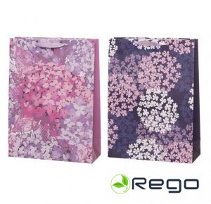 Kapel dāvanu maiss Hydrangea 31x42x12cm mix