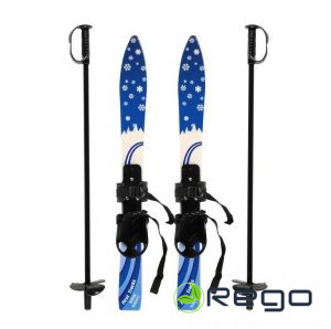 Atom bērnu slēpju komplekts zils