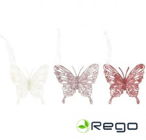 Winteria rotājums Taurenis 10cm mix