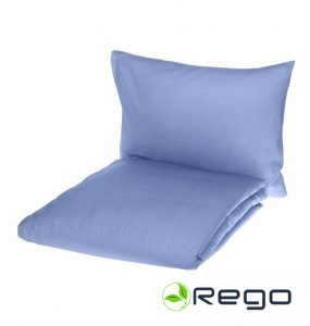 4Living gultas veļas komplekts Ella zils 150x210cm, 50x60cm