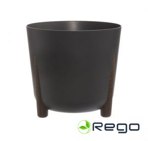 4Living puķu pods Frida ECO antracīts 34cm