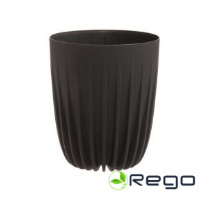 4Living puķu pods Mira ECO antracīts 25cm