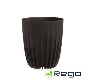 4Living puķu pods Mira antracīts 19cm