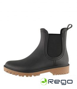 Acces gumijas zābaki TPR melni 36-41 izmērs