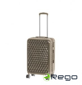 Acces čemodāns olive/platinium S izmērs