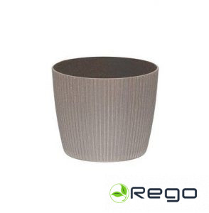 4Living puķu pods Magnolia Jumper 11cm gaiši pelēks