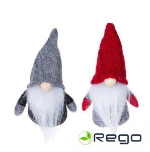 Winteria rūķis ar adītu cepuri mini 15cm dažādi veidi