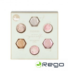 Mineas vannas bumbu komplekts 6gab Crystal