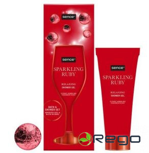 Sence dāvanu komplekts vannai sarkans