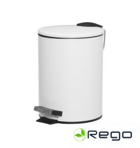 4Living pedāļspainis Norma balts 3L metāla