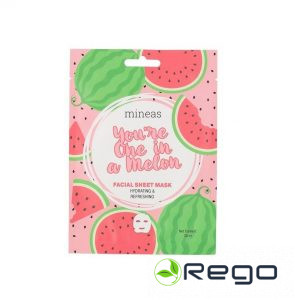 Mineas sejas maska mitrinoša un relaksējoša You're one in a melon