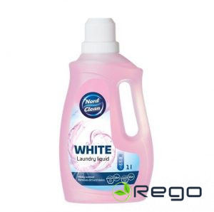 Nord Clean veļas mazgāšanas līdzeklis WHITE 1L
