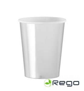 Festi papīra glāzes sudraba 250ml 8gab