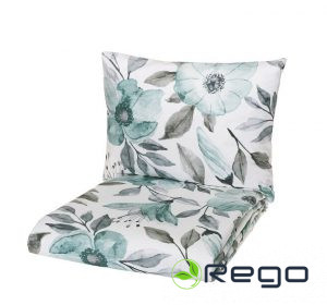 4Living gultas veļas komplekts Greta 150x210cm, 50x60cm zils