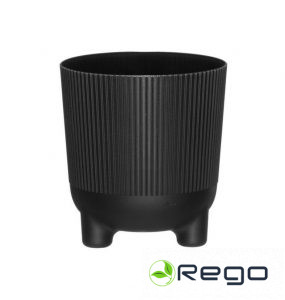 4Living puķu pods Aria Jumper 14cm melns