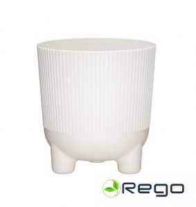 4Living puķu pods Aria Jumper 18cm balts