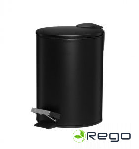 4Living pedāļspainis Norma melns 3L metāla