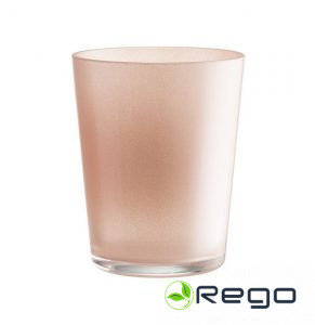 4Living puķu pods orhidejām Lille rozā 1,2L 13x13x16cm