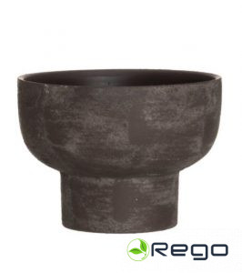 4Living puķu pods Iraklion cup 30cm brūns