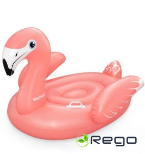 Bestway Flamingo piepūšams matracis 128x110x87cm