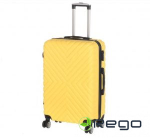 Acces čemodāns L izmērs dzeltens
