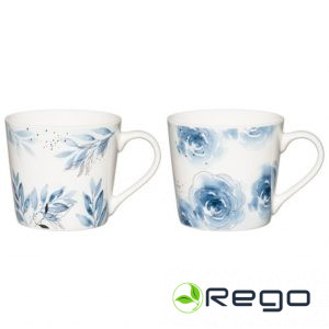 4Living krūze Blue Flowers 400ml