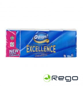 Kabatas lakatiņi 10x8 gab Ooops! Excellence 10 iepakojumi