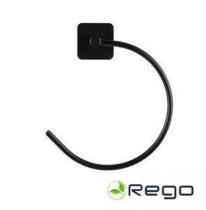 4Living dvieļu āķis Nova melns metāls