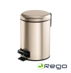 4Living pedāļspainis Norma zelta 3L metāla