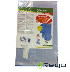 Līmpapīrs siltumn. augu insektiem zils 1gb