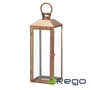 4Living laterna bronzas krāsā L izmērs 19x18,5x50 cm