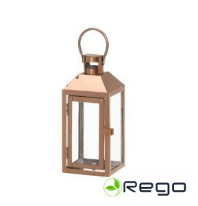 4Living laterna bronzas krāsā S izmērs 10,5x10x23,5 cm