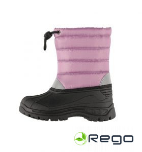 Acces ziemas zābaki bērniem gaiši roza/lillā 26-34.izmērs