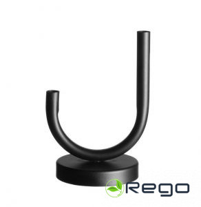 Fanni K svečturis Ivalo galda svecēm 18cm melns