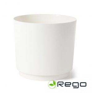 4Living puķu pods Aura 17,5cm balts