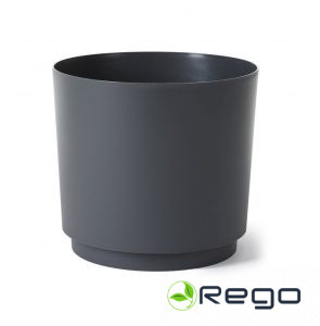 4Living puķu pods Aura 17,5cm antracīta