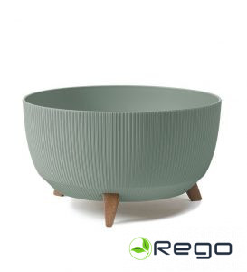 4Living puķu pods Roma Line 40cm zaļš