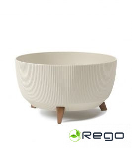 4Living puķu pods Roma Line 47cm bēšīgs