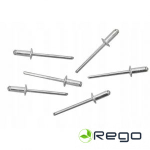 Hogert HT2C163 Alumīnija kniežu komplekts 50gab. 4.0x10mm