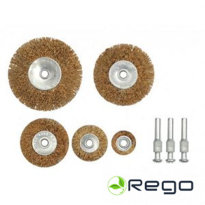 Diskveida birstes 5gab. misiņa (694244)