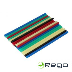 Brusiņi līm. pistolei D-7.5x200mm, 20gb, daudzkrāsaini Ega 4448 (697149)