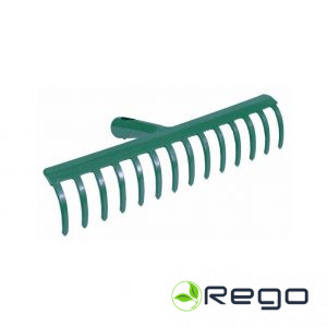 Dārza metāla grabeklis, 12 zobi, bez kāta (698402)