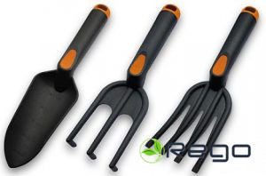 Dārza instrumentu komplekts FIBERGLASS 3 gab