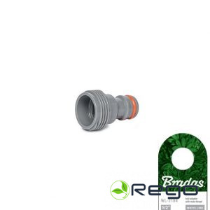 Konektors WHITE LINE, ar ārējo vītni 1/2"M