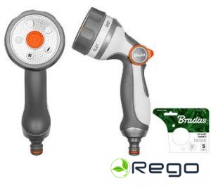 Laistīšanas pistole 5 režīmi White Line - Smooth Control WL-EN55M (699089)